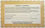 Certificate of Auth