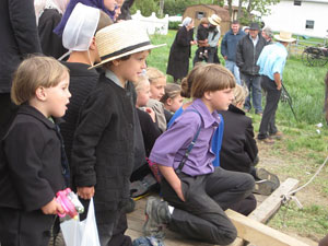 AmishQuilter Group of Amish Boys