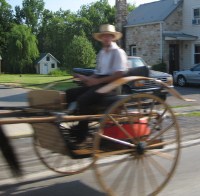 AmishQuilter Amish Wagon