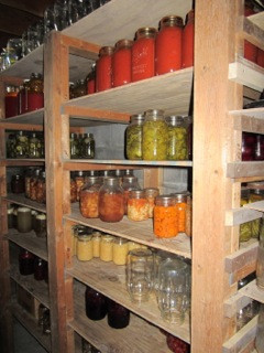 Amish Annie Canning Shelf